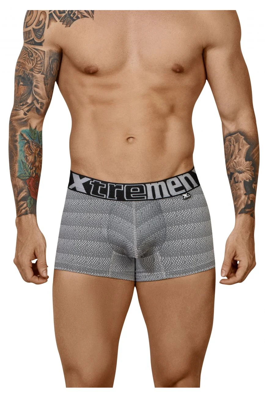 Xtremen 51449C Geometric Jacquard Trunk Color Gray - Image 2