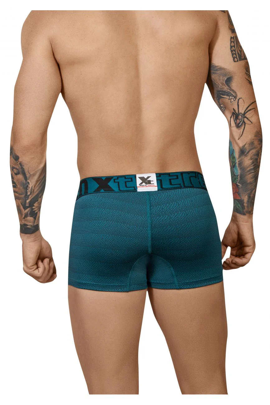 Xtremen 51449C Geometric Jacquard Trunk Color Petrol - Image 3