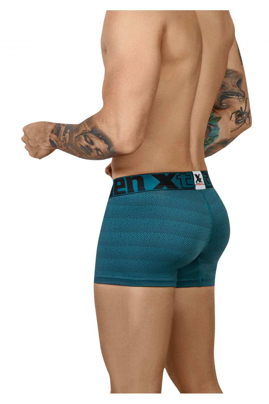 Xtremen 51449C Geometric Jacquard Trunk Color Petrol - Image 4