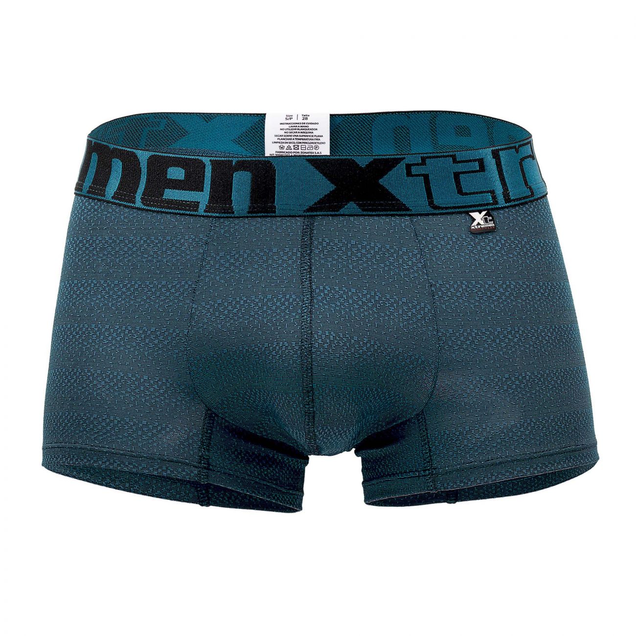 Xtremen 51449C Geometric Jacquard Trunk Color Petrol - Image 5