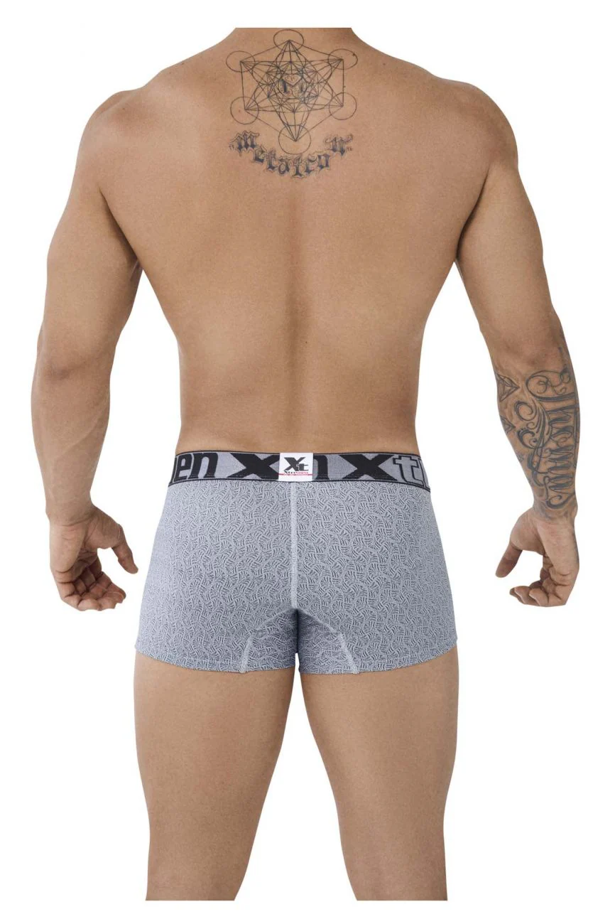 Xtremen 51478C Microfiber Jacquard Trunks Color Gray - Image 3