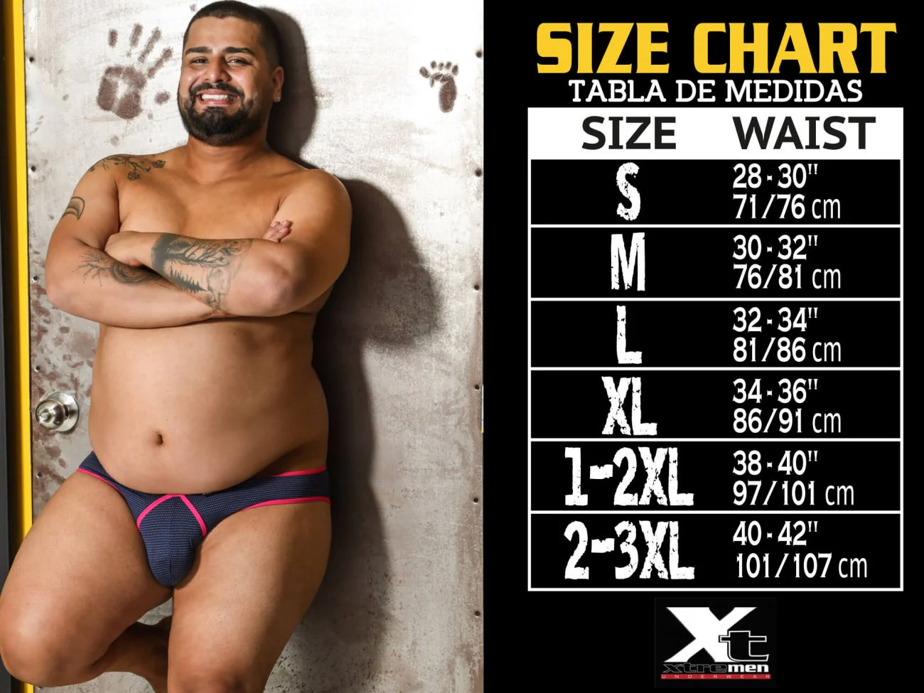 Xtremen 54446C Jacquard Stripes Boxer Briefs Color Gray - Image 9