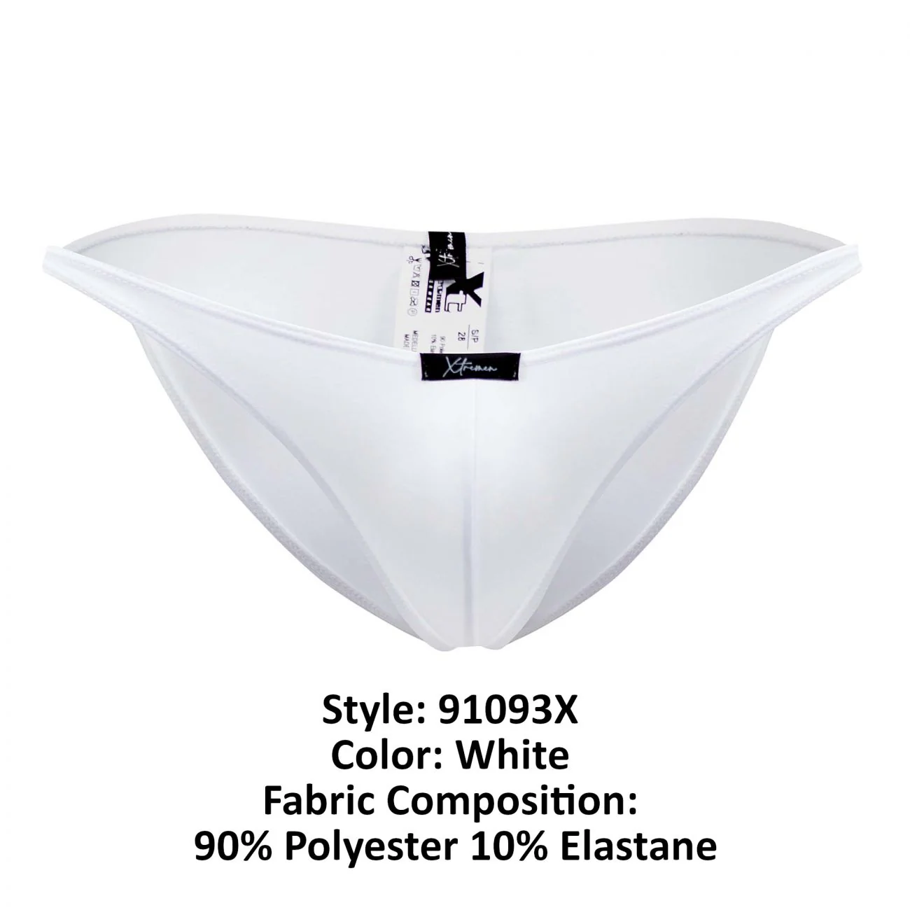 Xtremen 91093X Microfiber Bikini Color White - Image 8