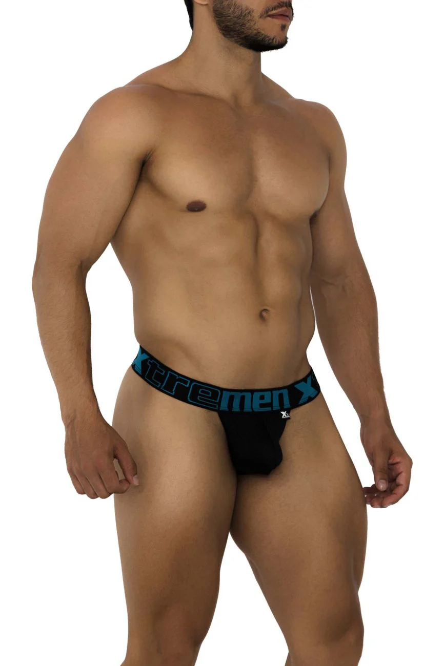 Xtremen 91184 Mesh Thongs Color Black - Image 4