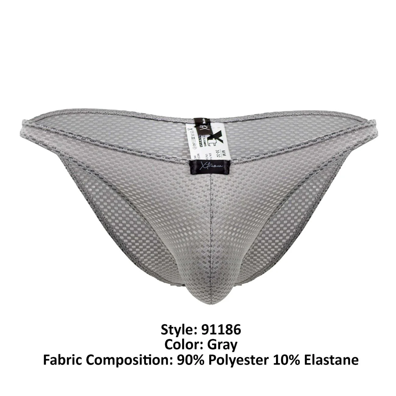 Xtremen 91186 Mesh Bikini Color Gray - Image 8