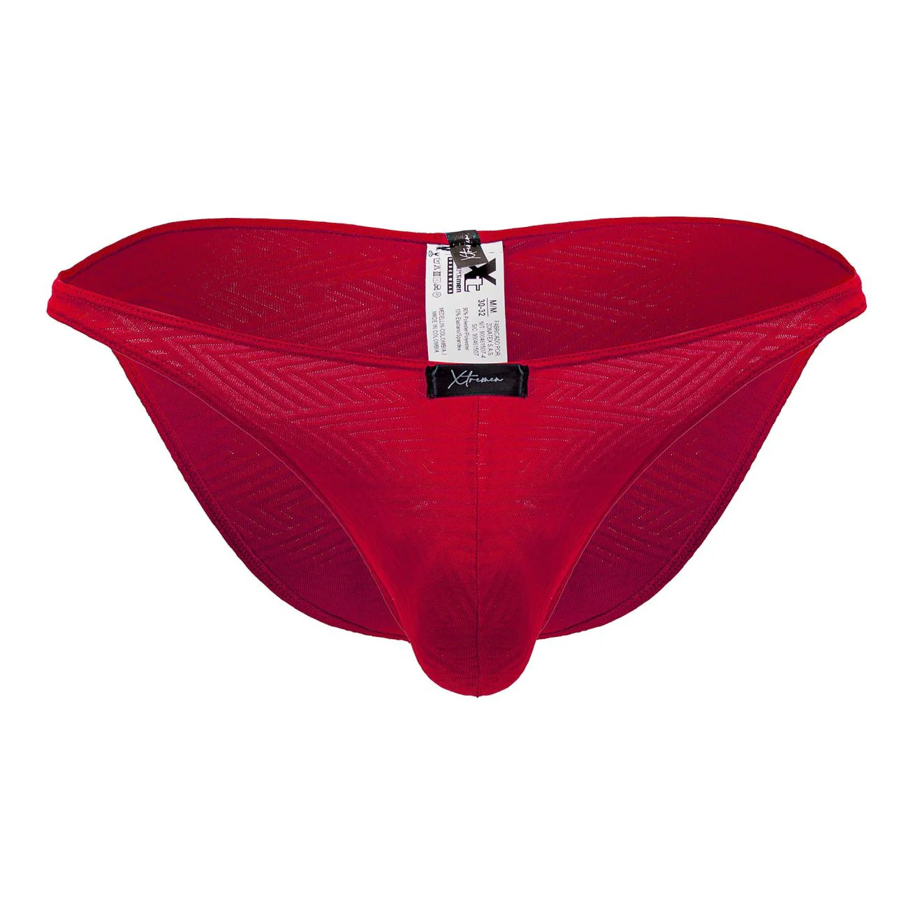 Xtremen 91192 Jacquard Bikini Color Red - Image 5