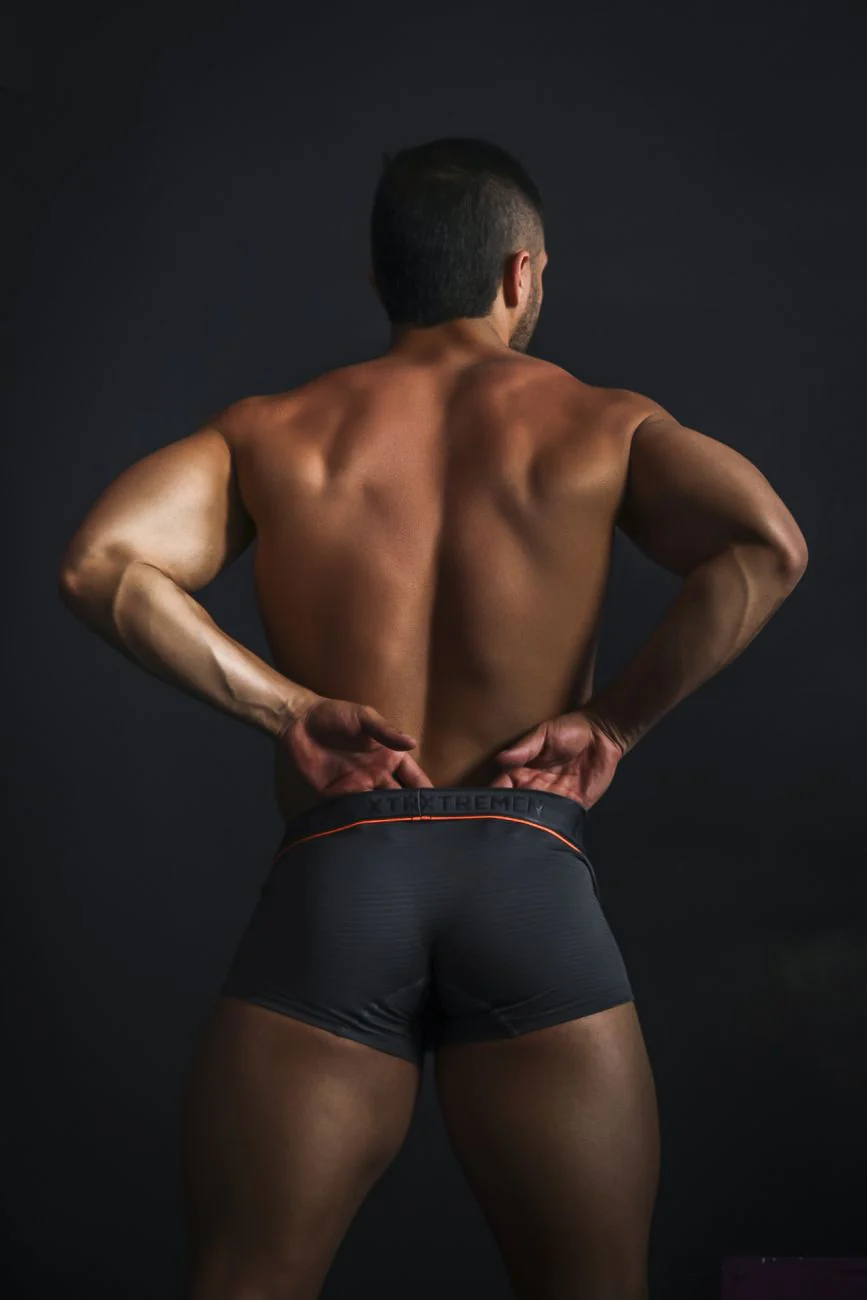 Xtremen 91196 Jacquard Trunks Color Gray - Image 10