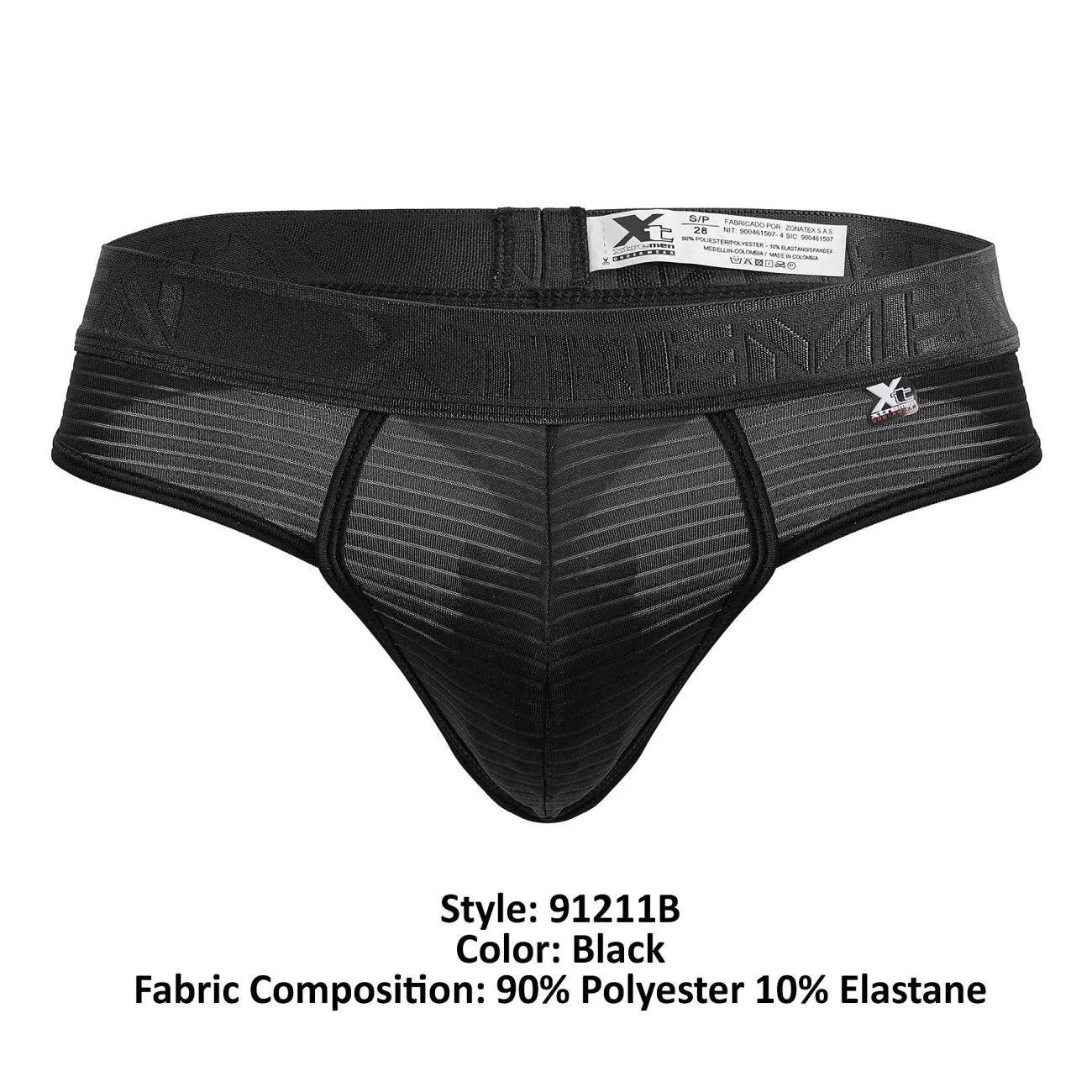 Xtremen 91211B Microfiber Thongs Color Black - Image 8