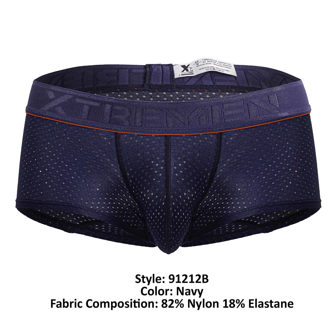 Xtremen 91212B Microfiber Trunks Color Navy - Image 8