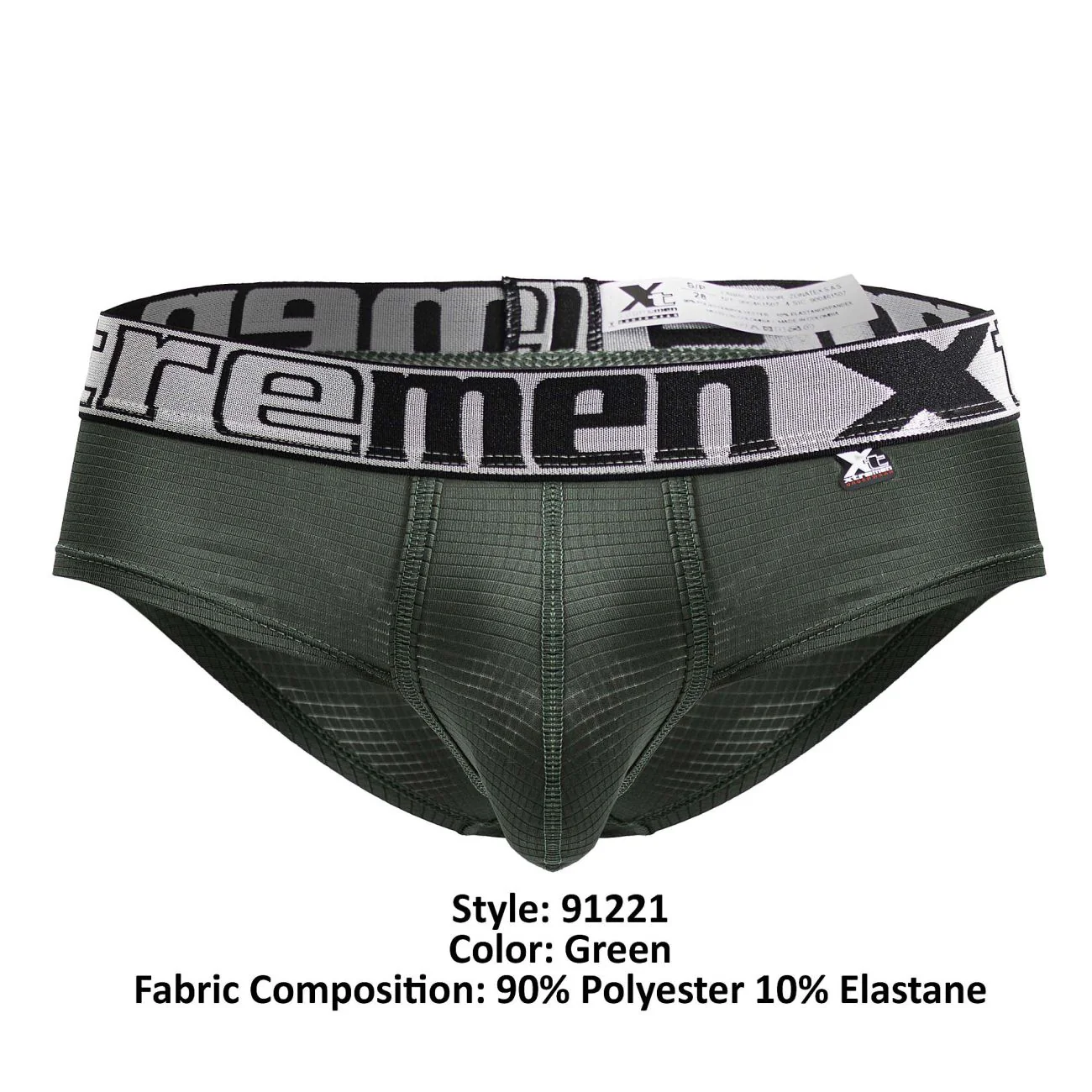 Xtremen 91221 Microfiber Briefs Color Green - Image 8