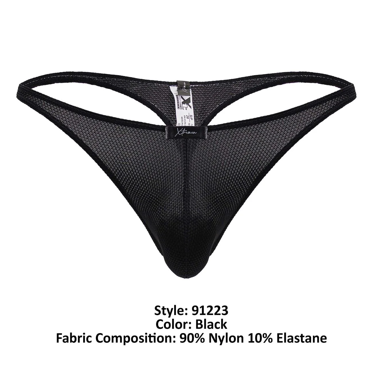 Xtremen 91223 Microfiber Thongs Color Black - Image 8