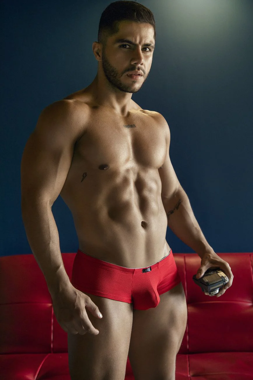 Xtremen 91225 Microfiber Trunks Color Red - Image 3