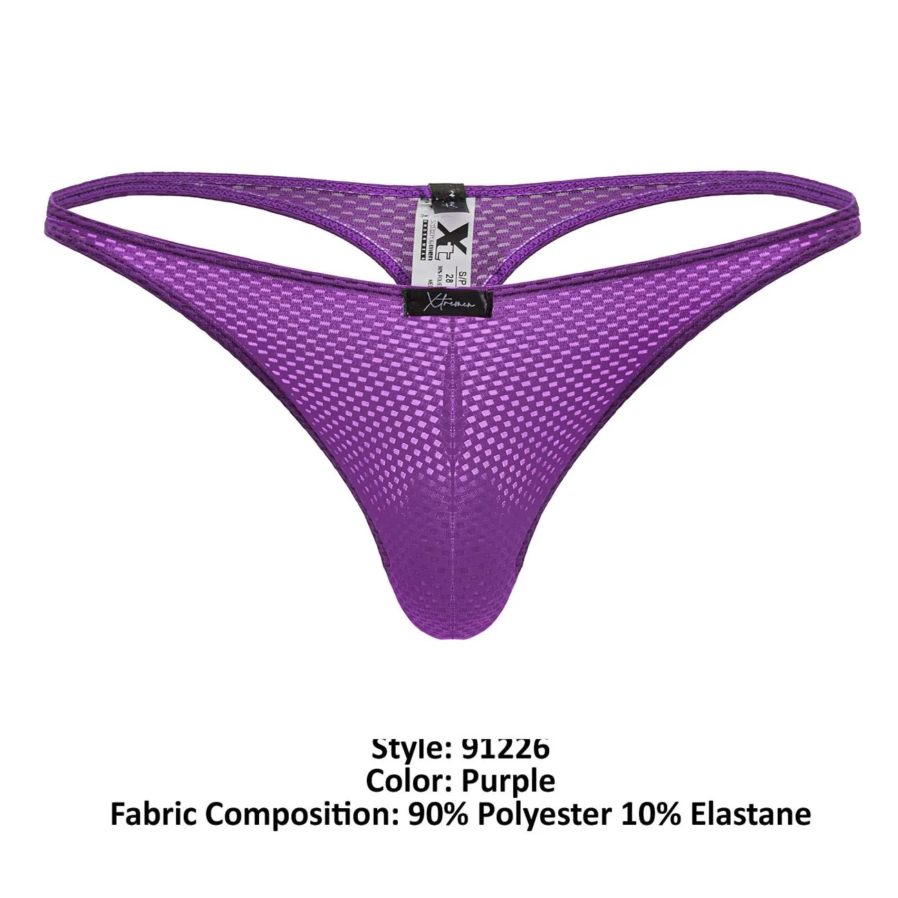 Xtremen 91226 Microfiber Thongs Color Purple - Image 8