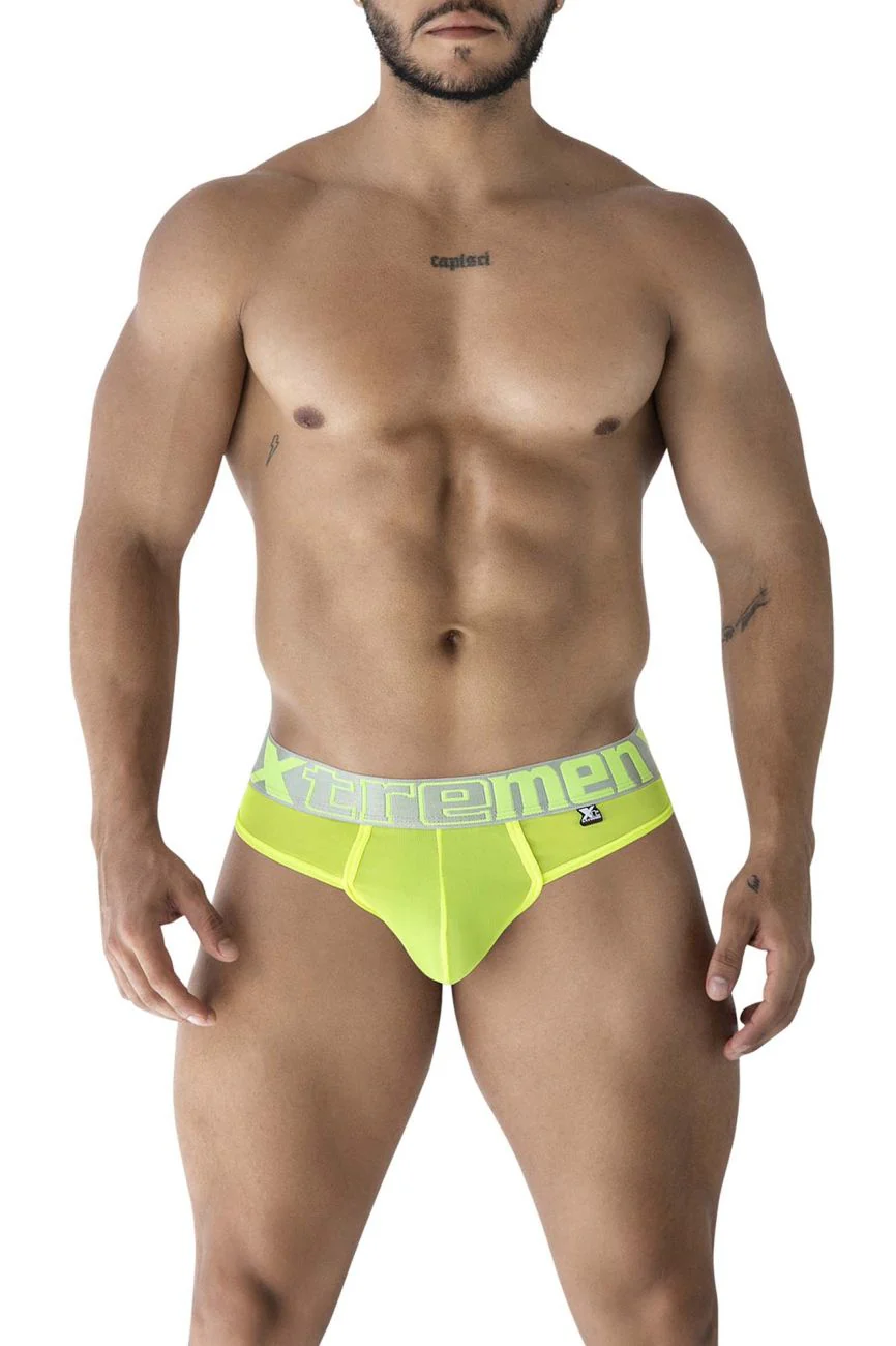 Xtremen 91235 Microfiber Thongs Color Neon Green - Image 2