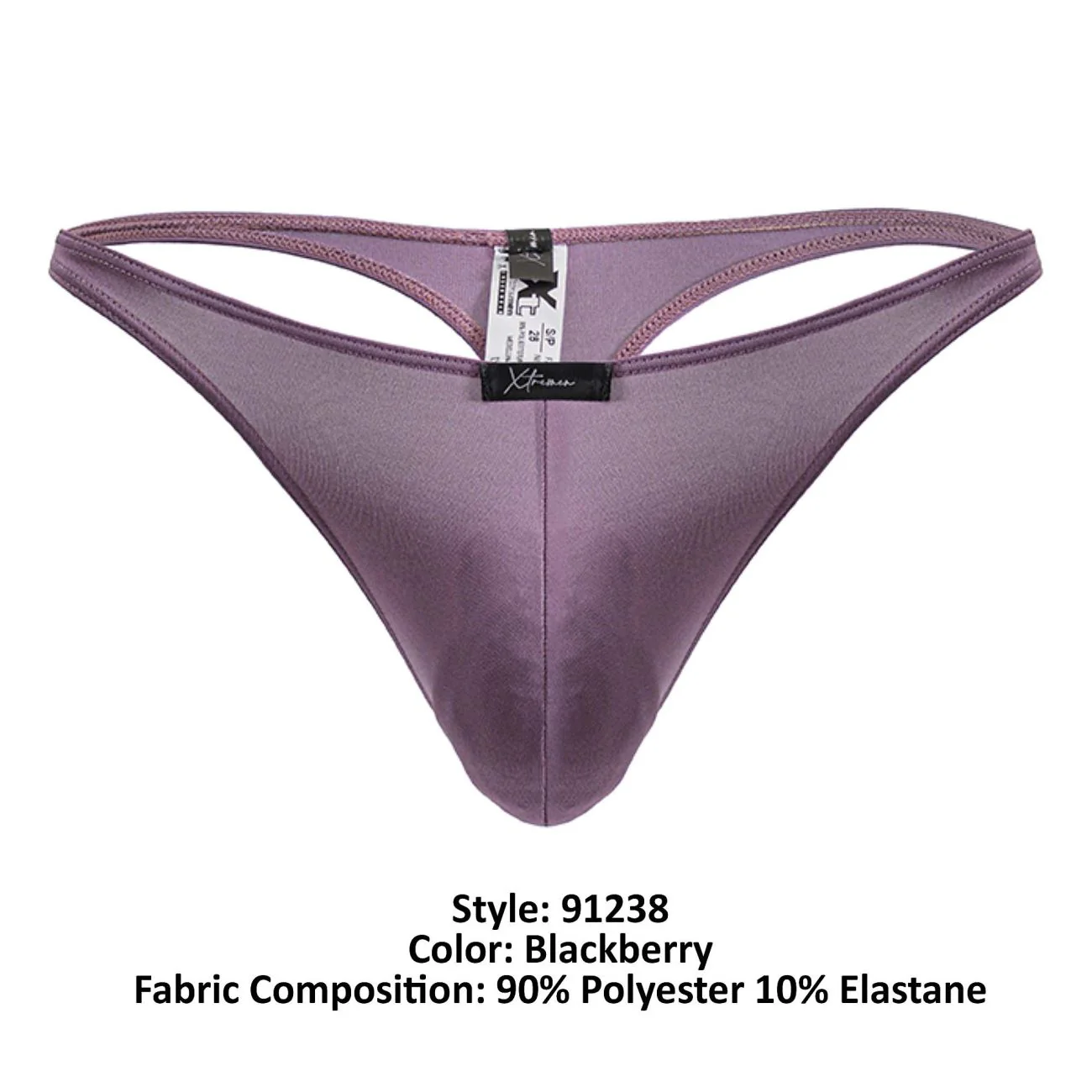 Xtremen 91238 Microfiber Thongs Color Blackberry - Image 8