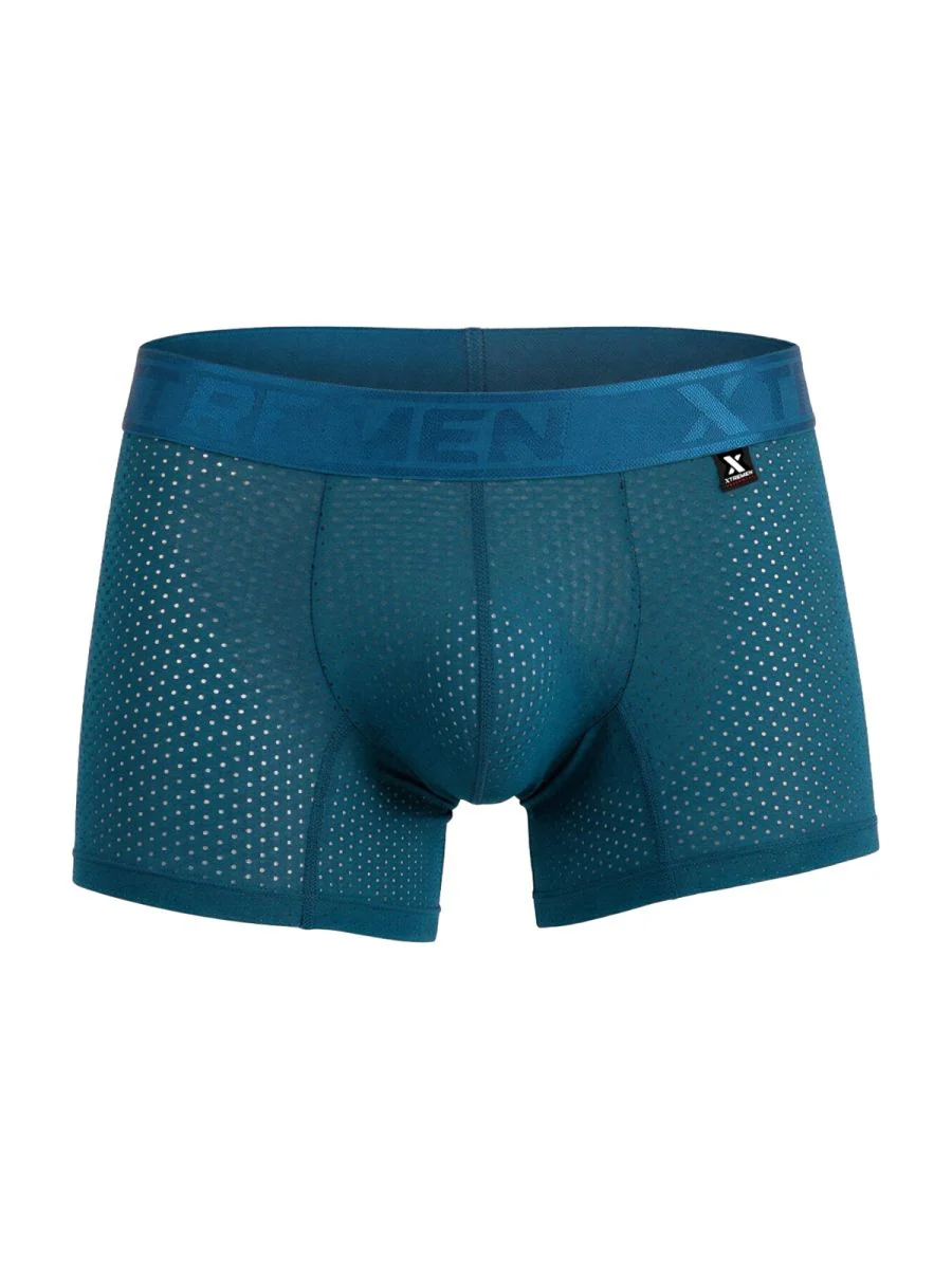 Xtremen 91251 Microfiber Mesh Boxer Briefs Color Petrol - Image 5
