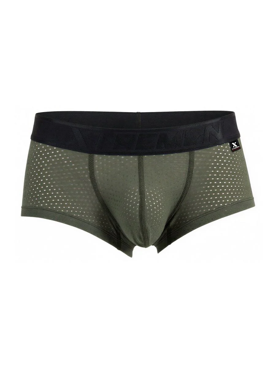 Xtremen 91252 Microfiber Mesh Trunks Color Military Green - Image 5