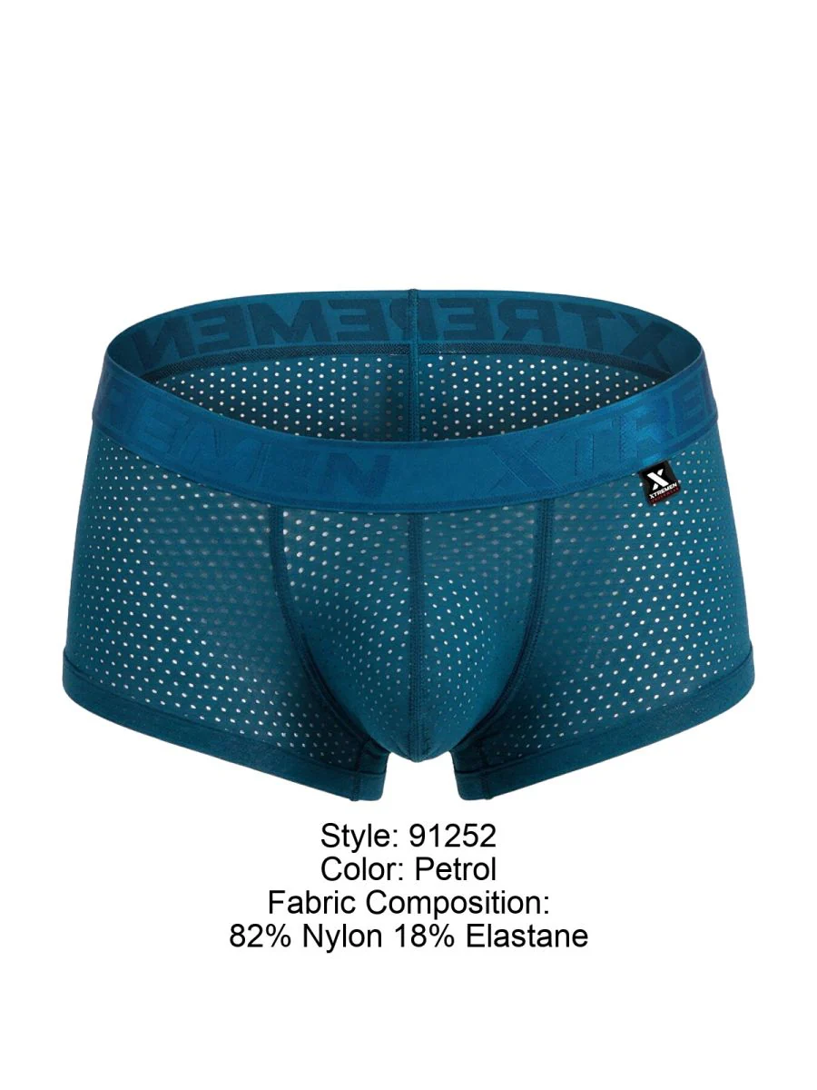 Xtremen 91252 Microfiber Mesh Trunks Color Petrol - Image 8