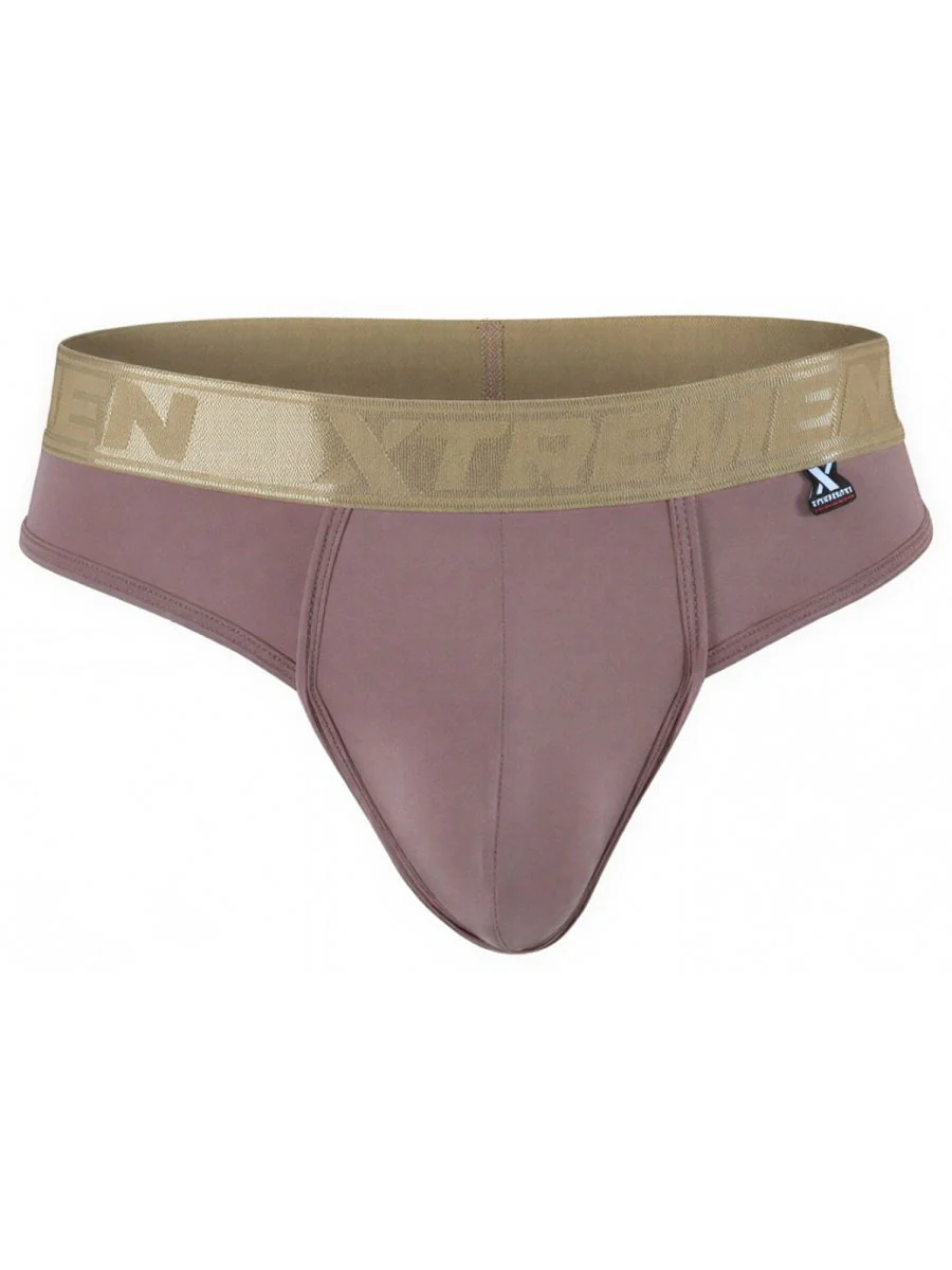 Xtremen 91253 Mens Underwear Microfiber Thongs Sleek and Supportive Color Khaki - Image 5