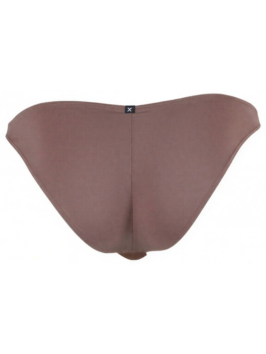 Xtremen 91255 Mens Underwear Sleek Microfiber Bikini Color Khaki - Image 6