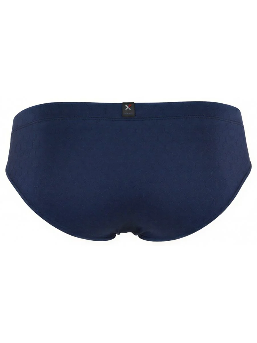 Xtremen 91258 Mens Underwear Sleek Microfiber Briefs Color Dark Blue - Image 6