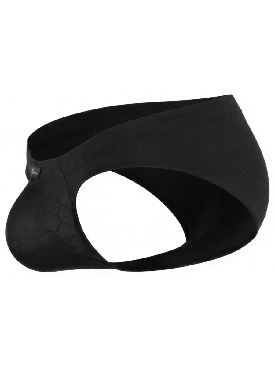 Xtremen 91258 Mens Underwear Sleek Microfiber Briefs Color Black - Image 7