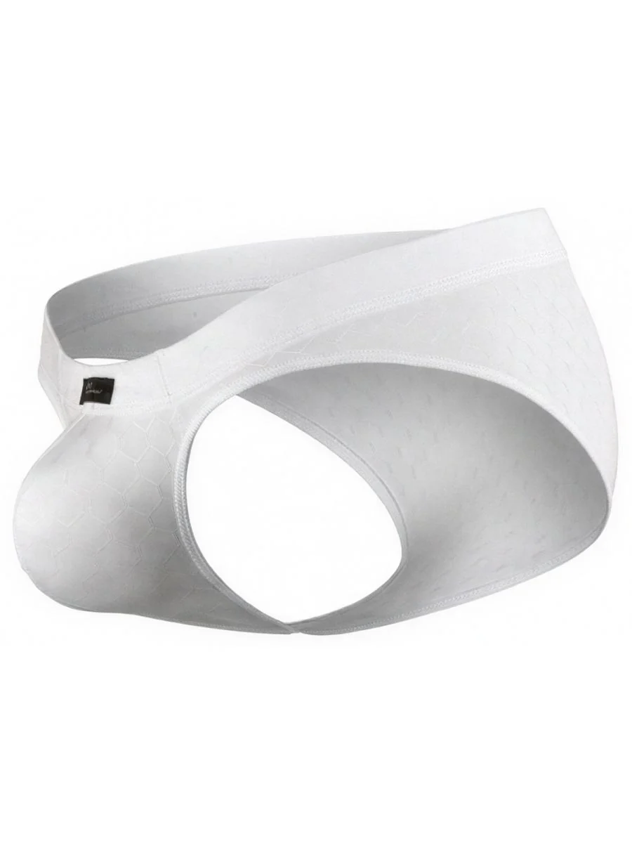 Xtremen 91258 Mens Underwear Sleek Microfiber Briefs Color White - Image 7