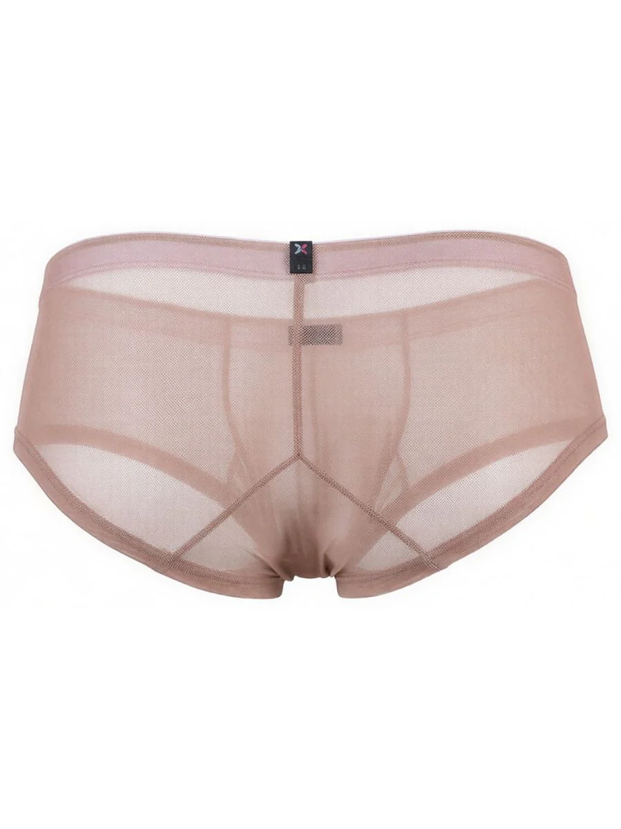 Xtremen 91263 Mens Underwear Microfiber Mesh Briefs Color Brown - Image 6