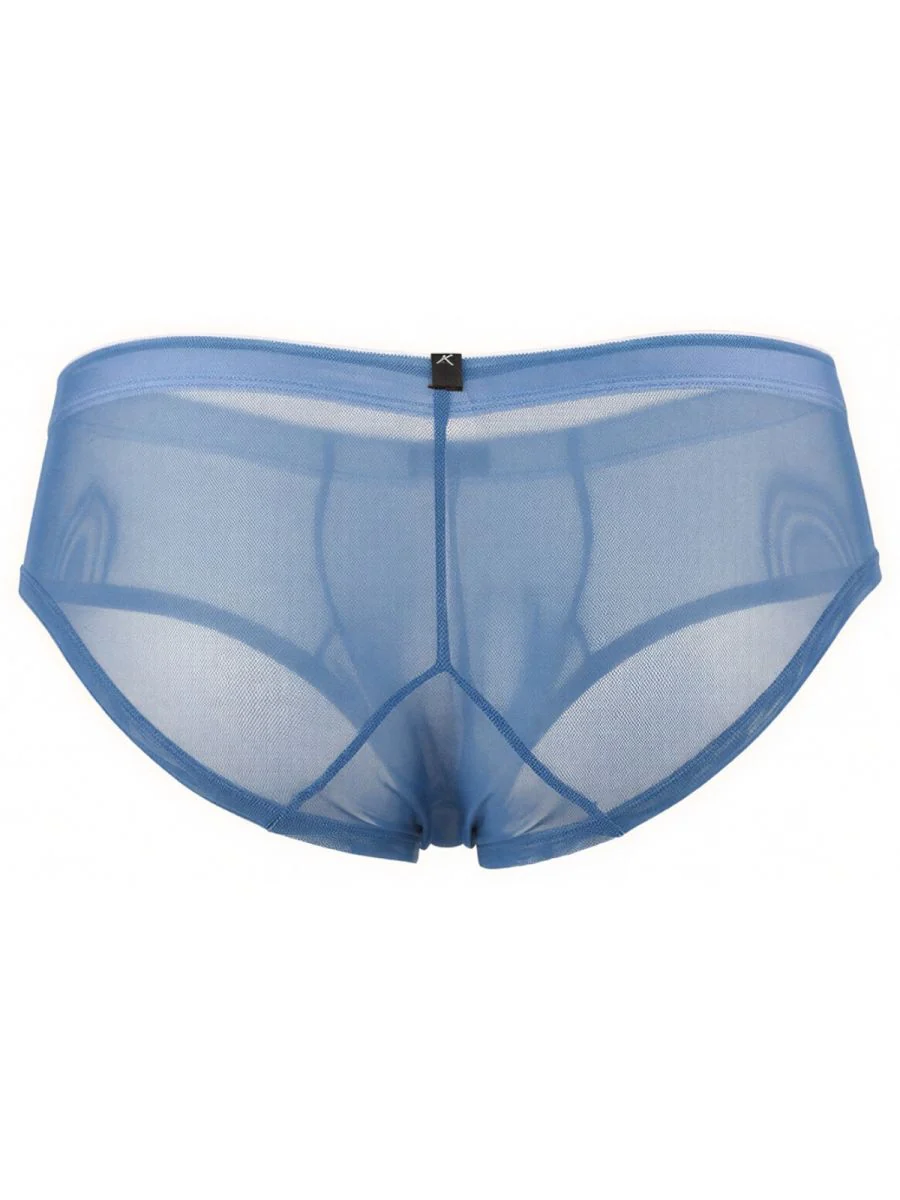Xtremen 91263 Mens Underwear Microfiber Mesh Briefs Color Blue - Image 6