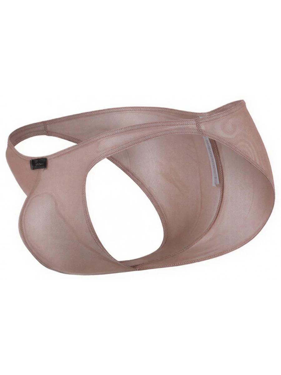 Xtremen 91264 Mens Underwear Microfiber Mesh Bikini Color Brown - Image 7