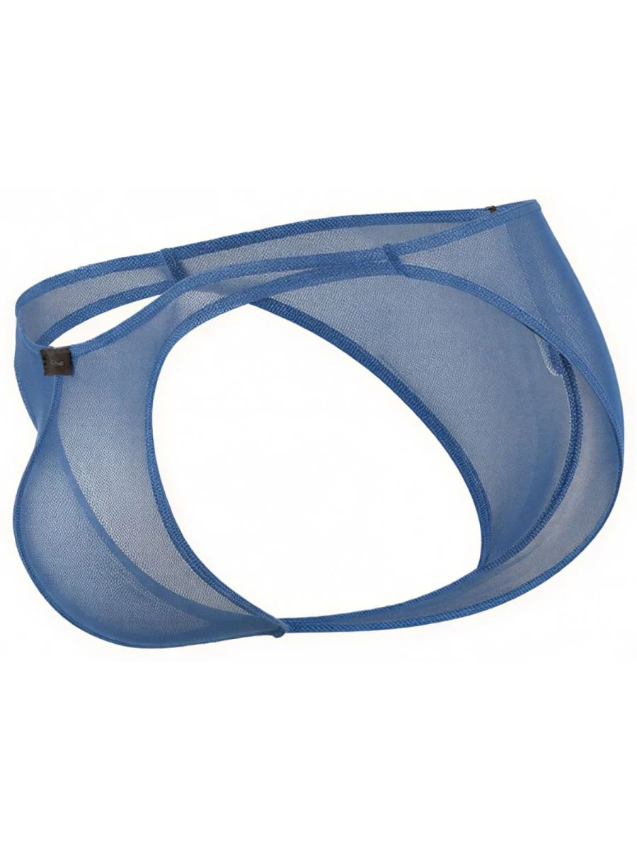 Xtremen 91264 Mens Underwear Microfiber Mesh Bikini Color Blue - Image 7