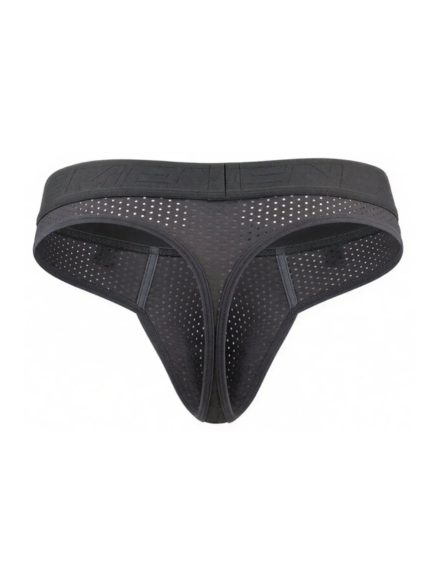 Xtremen 91268 Microfiber Mesh Thongs Color Gray - Image 6