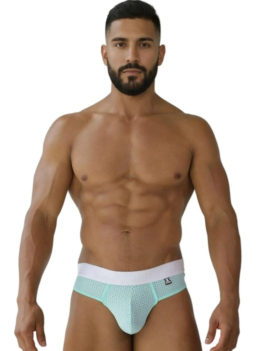 Xtremen 91268 Microfiber Mesh Thongs Color Seawater - Image 2