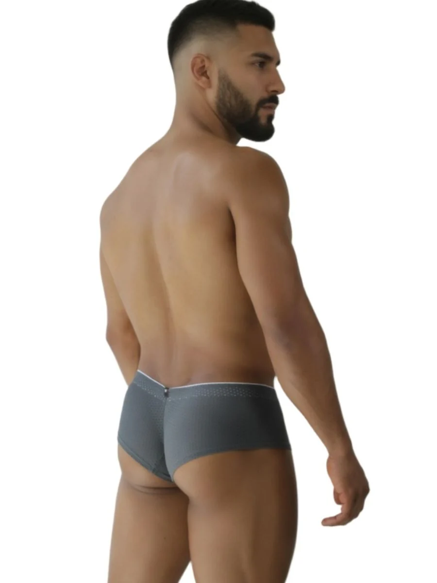 Xtremen 91269 Microfiber Mesh Briefs Color Gray - Image 3