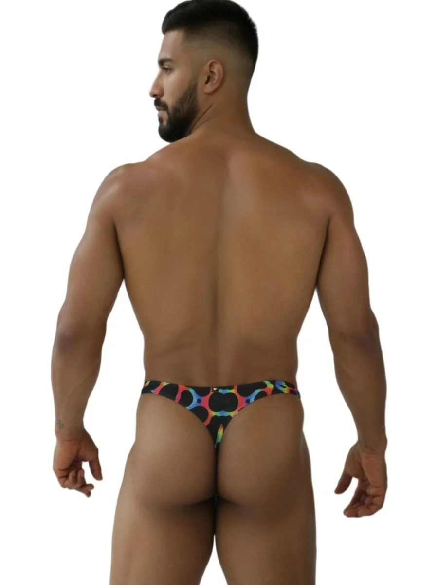 Xtremen 91284 Printed Microfiber Thongs Color Mushroom - Image 3