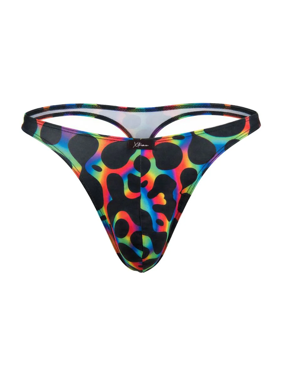 Xtremen 91284 Printed Microfiber Thongs Color Mushroom - Image 5